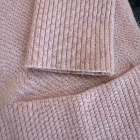L.L. Bean Light Pink Open-Front Cashmere Cardigan - Picture 5 of 14